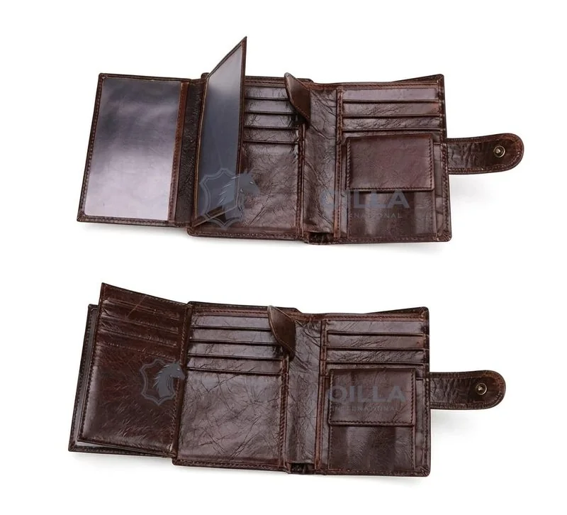 Qilla International Multi-Compartment Trifold Wallet (PB 703)
