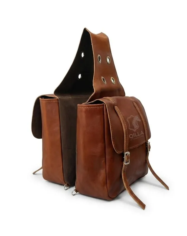 Qilla International Quilted Leather Travel Set (PB 712)