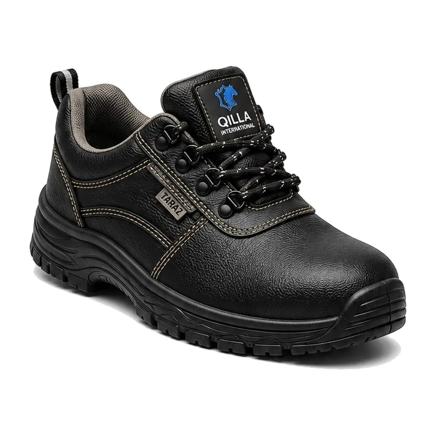 Qilla International TARAZ Standard Derby Leather Safety Shoe