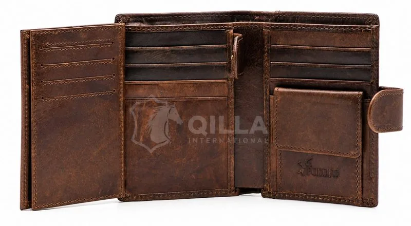 Qilla International Trifold Organiser Wallet (WL 502)